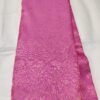Dharmavaram Pure Silk Pink Saree with Royal Violet Peacock & Tree Zari Border