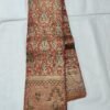 100% Pure Silk Meenakari Maroon Brocade Saree with Grand Zari Meenakari Border | Bridal & Wedding Wear